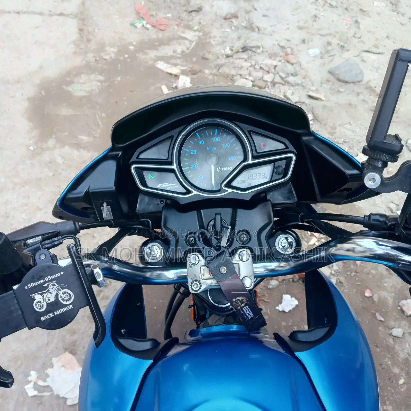 Hero Passion Pro 2025 Blue