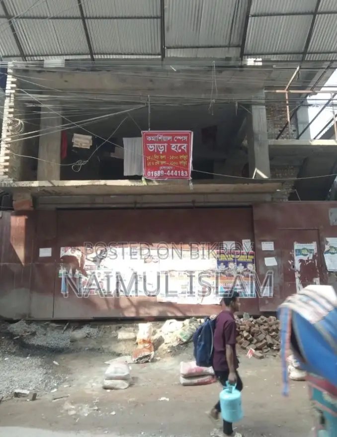 1500+ sqft Ground Floor Shop for Rent on South Banasree Main Road