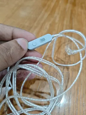 Kz M2 Dual Mic Silver Plated Upgrade Cable Type-C