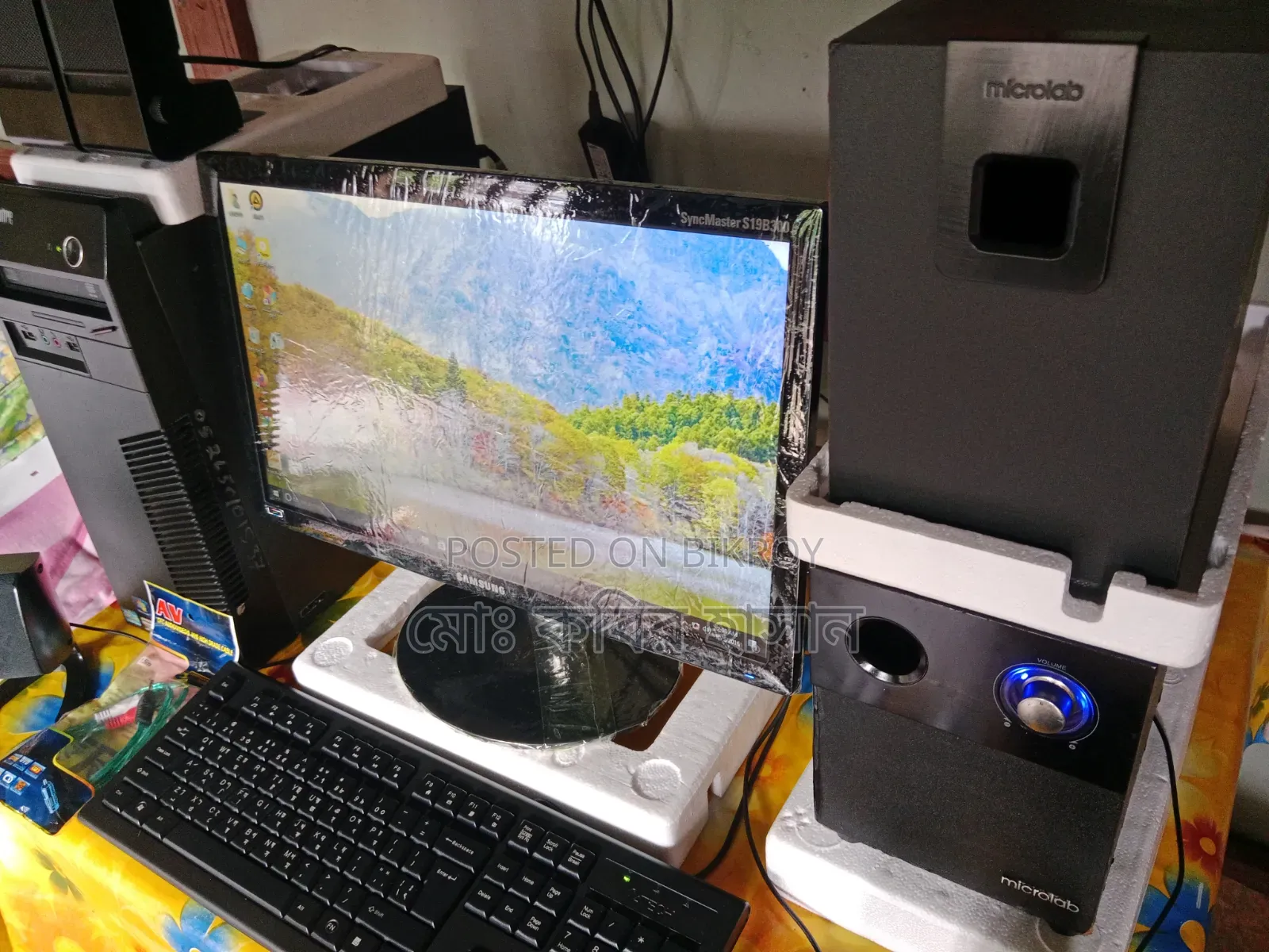Desktop Computer Samsung ArtPC PULSE 4GB Intel Core I3 HDD 500GB