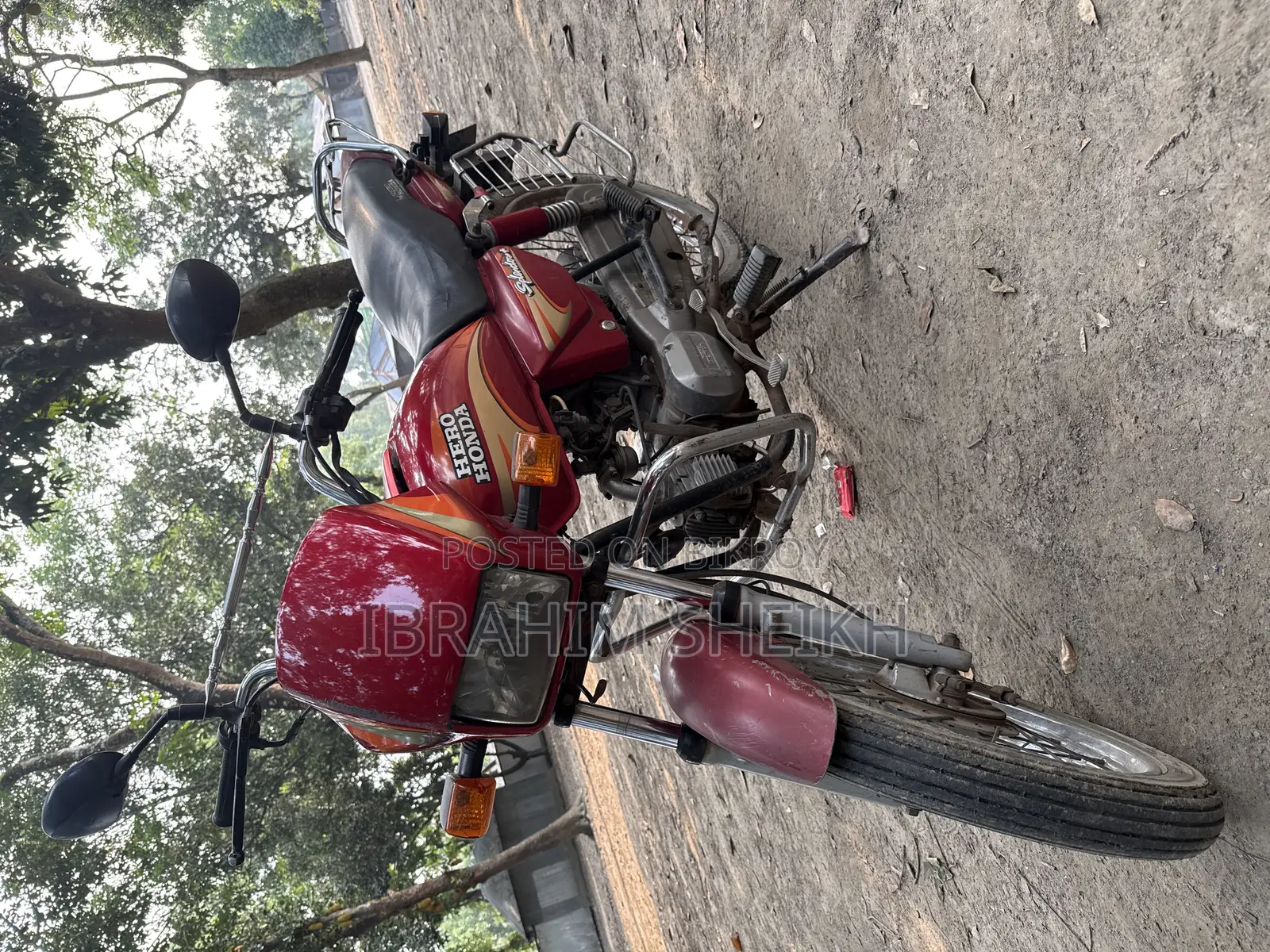Hero Splendor Plus 2017 Red