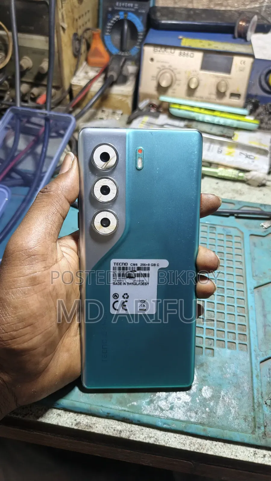 Tecno Camon 40 Pro 4G 256 GB Blue