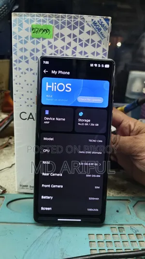 Tecno Camon 40 Pro 4G 256 GB Blue