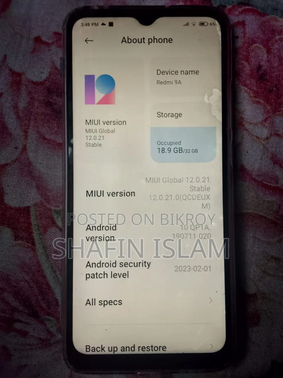 Xiaomi Redmi 9A 32 GB Blue