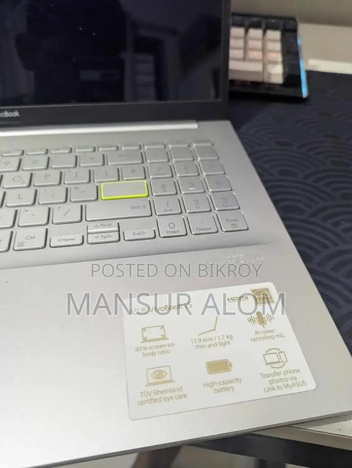 Laptop Asus VivoBook 15 X510UQ 16GB Intel Core I3 SSD 256GB