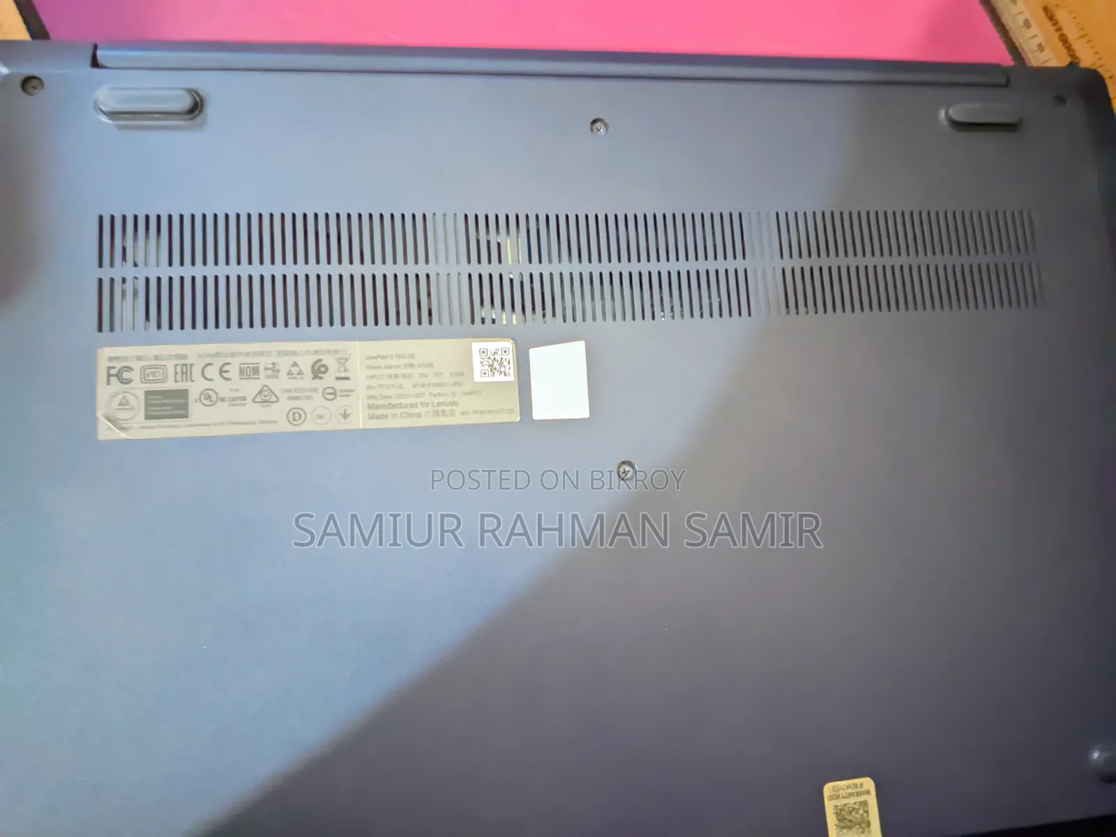 Lenovo IdeaPad 3 4GB Intel Core i3 HDD+SSD 1TB Laptop