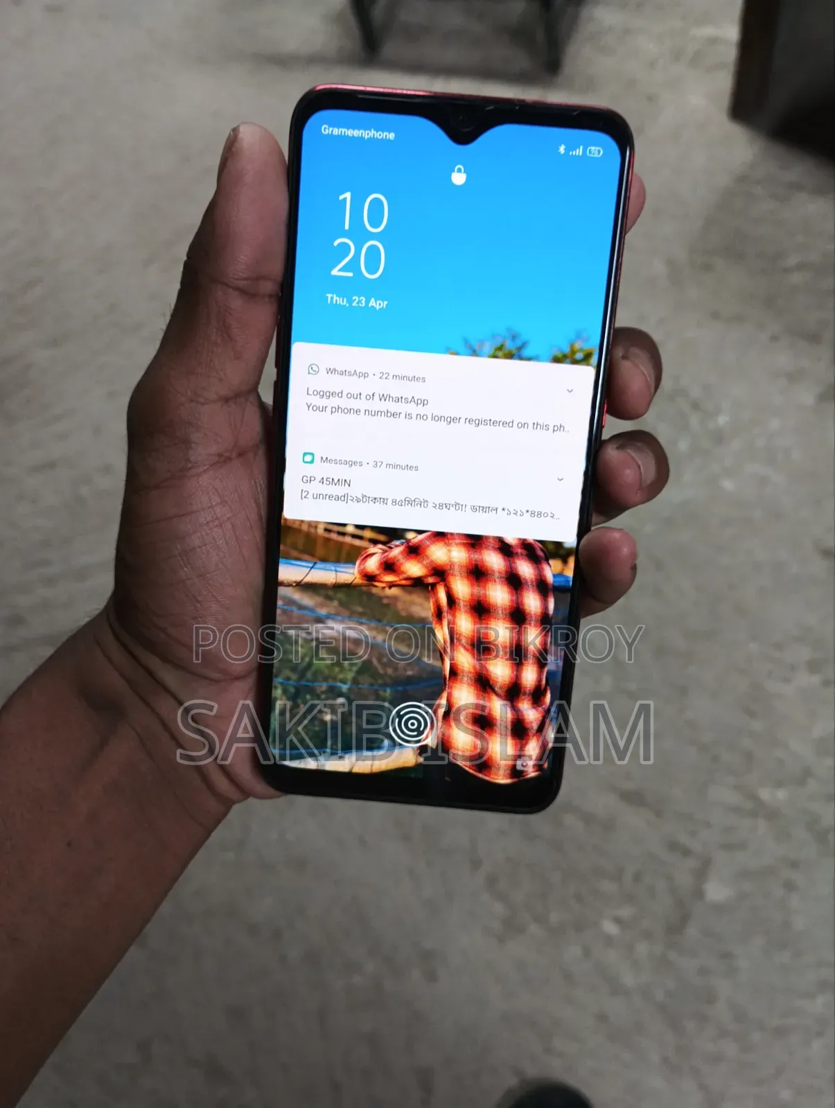 Oppo F15 256 GB Red