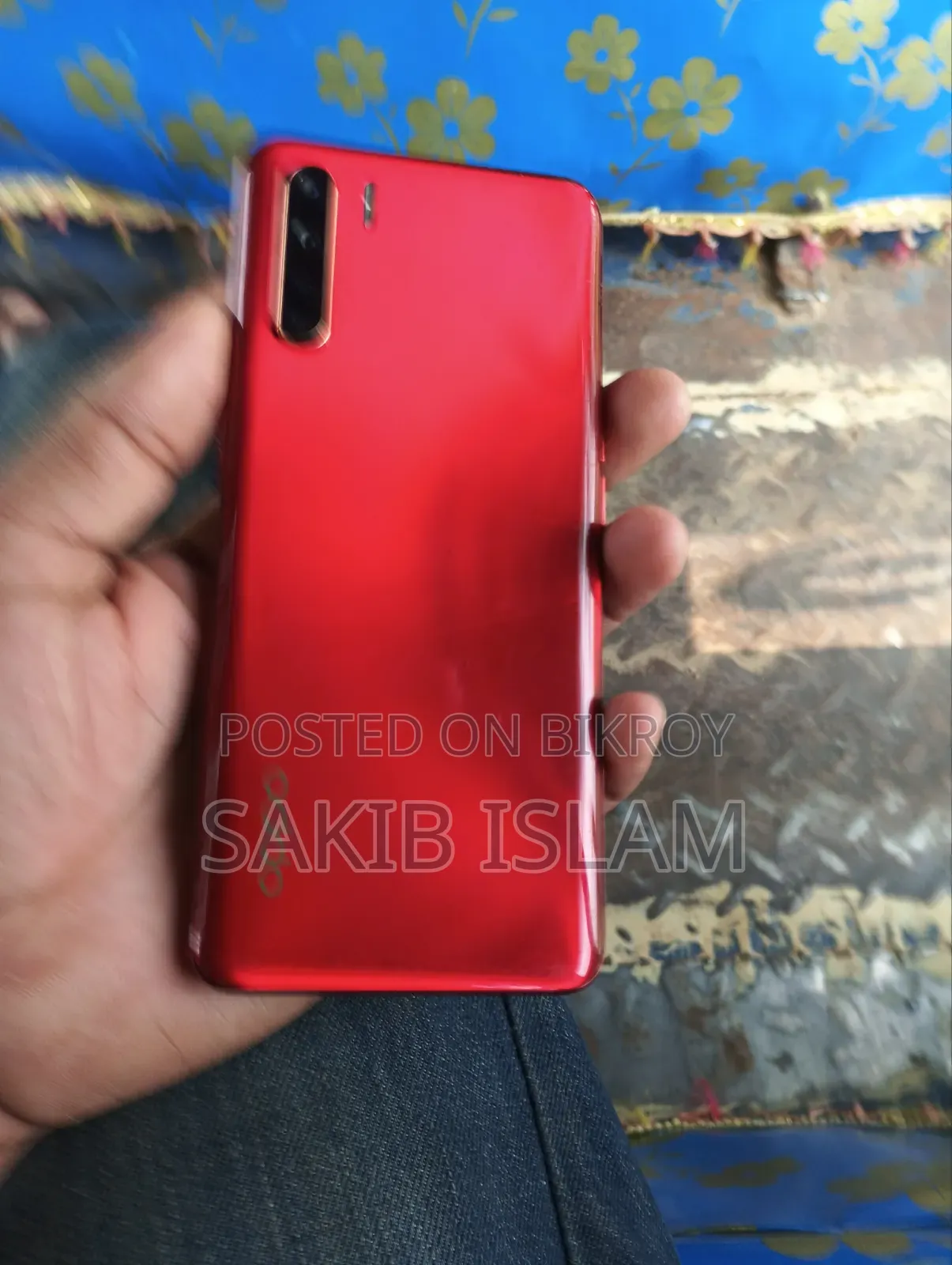 Oppo F15 256 GB Red