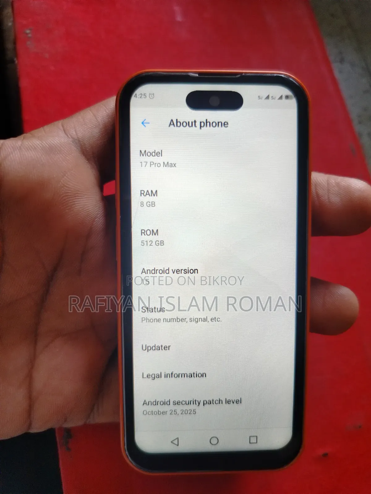 Apple iPhone 17 Pro Max 512 GB Orange