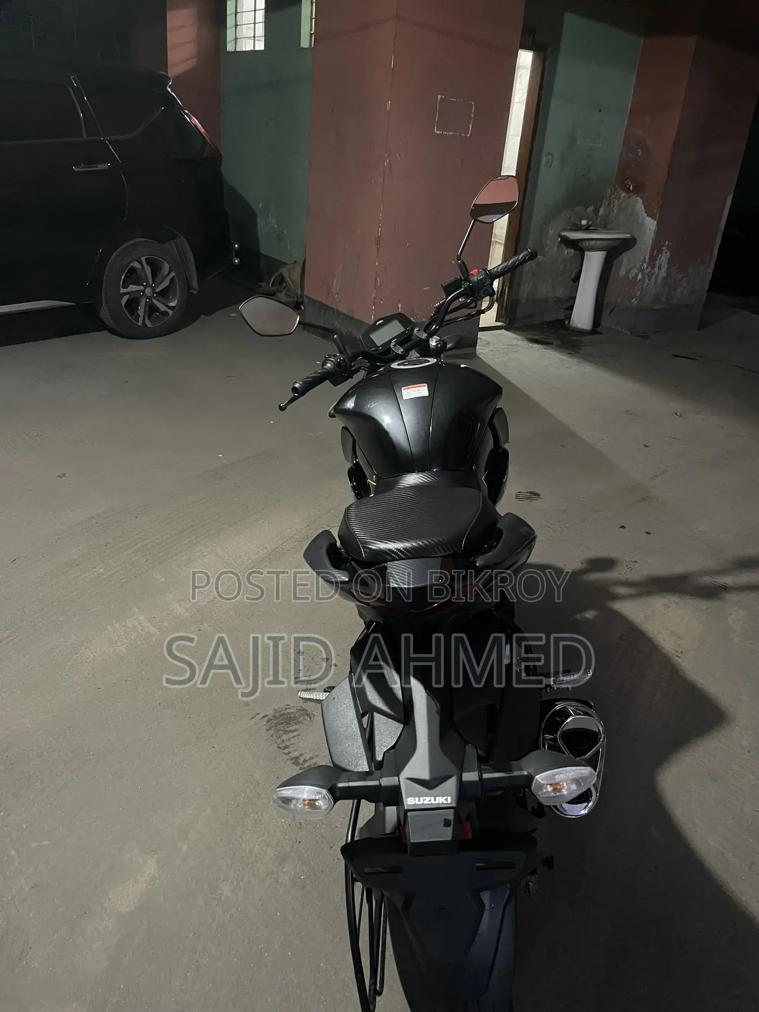 Suzuki Bike 2024 Black