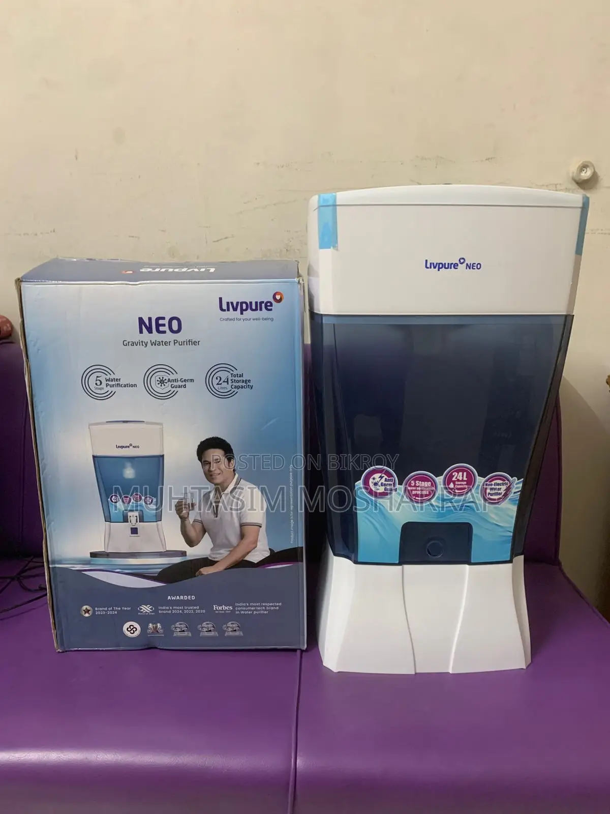 Water Purifier 23l (Livpure)