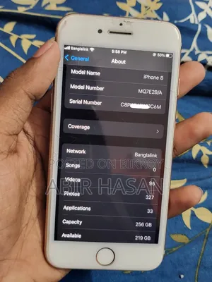 Apple iPhone 8 256 GB Gold
