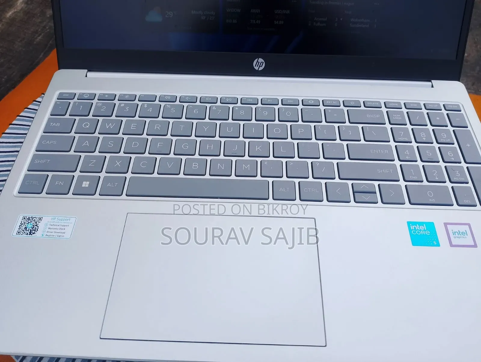 Laptop HP 16GB Intel Core i5 SSD 512GB