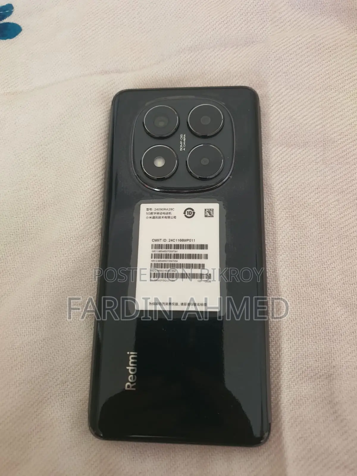 Xiaomi Redmi Note 14 Pro 5G 256 GB Black