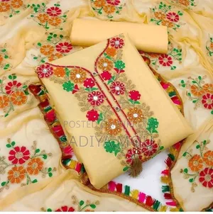 Kashmiri Aari Embroidery Three-Piece