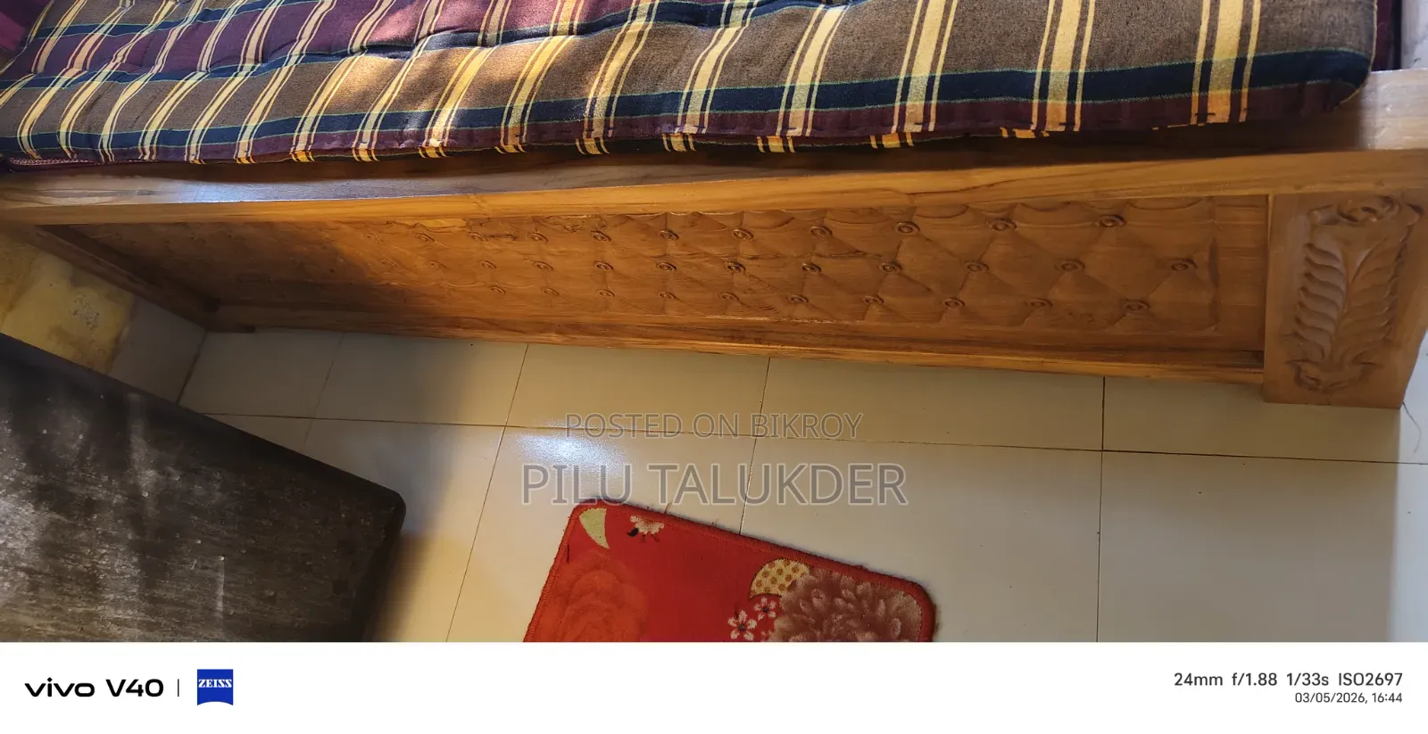 চট্টগ্রামের পাহাড়ি সেগুন খাট