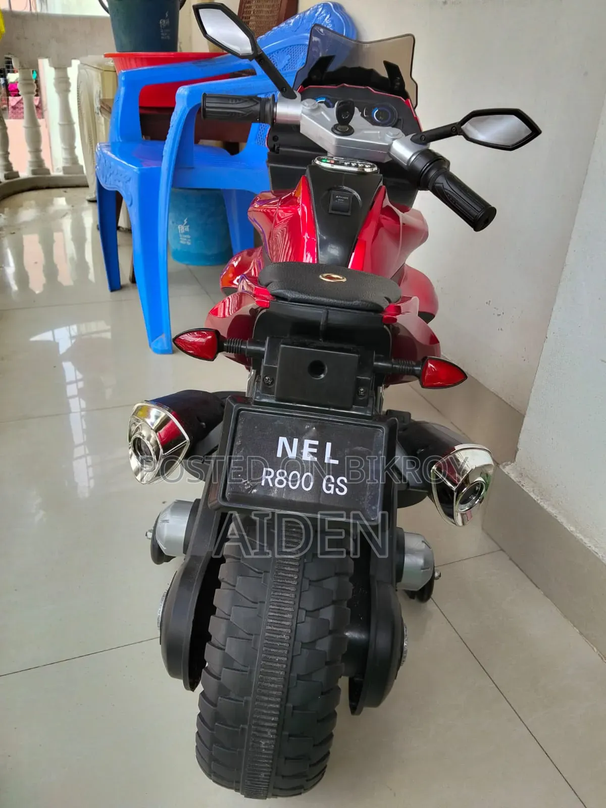 Pulser Rechargeable Bike For Kids