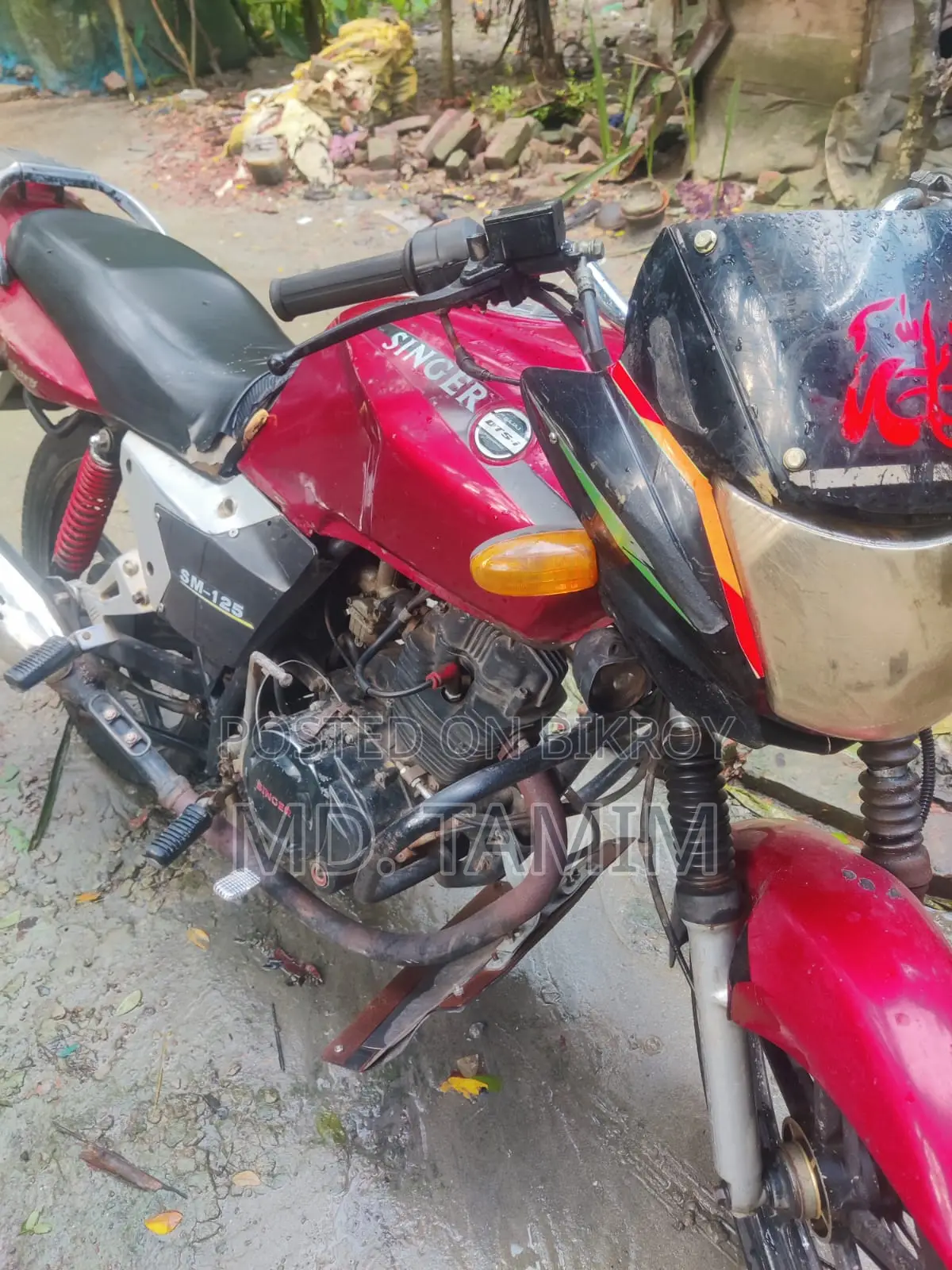 Motorcycle 2012 Red