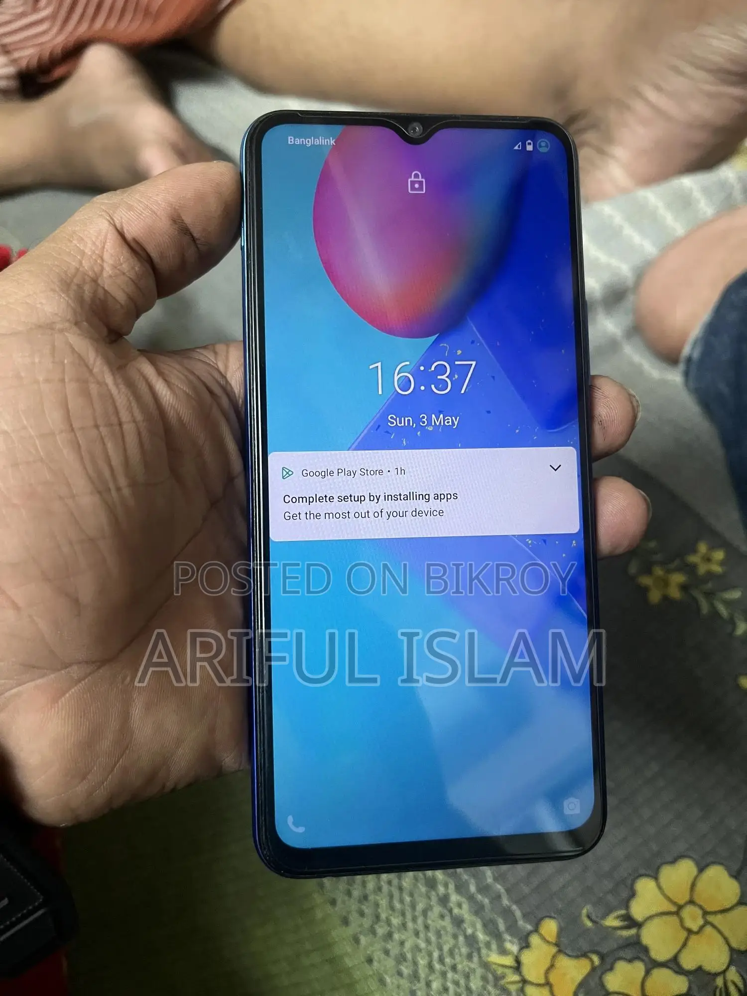 Vivo Y20 64 GB Blue