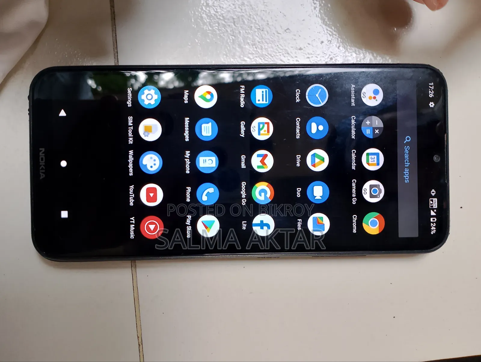 Nokia 1.4 64 GB Purple