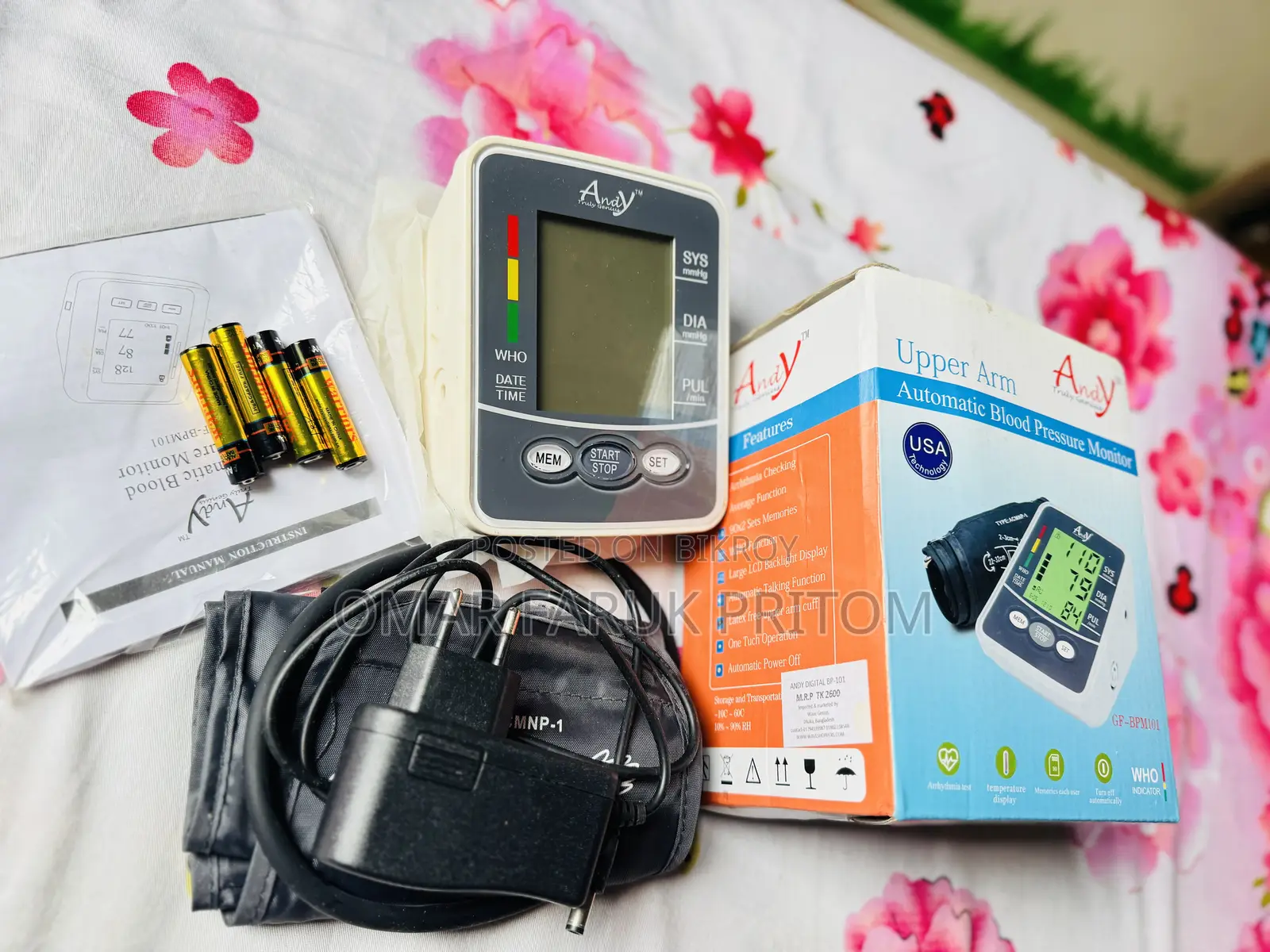 Digital-Automatic Blood Pressure Monitor