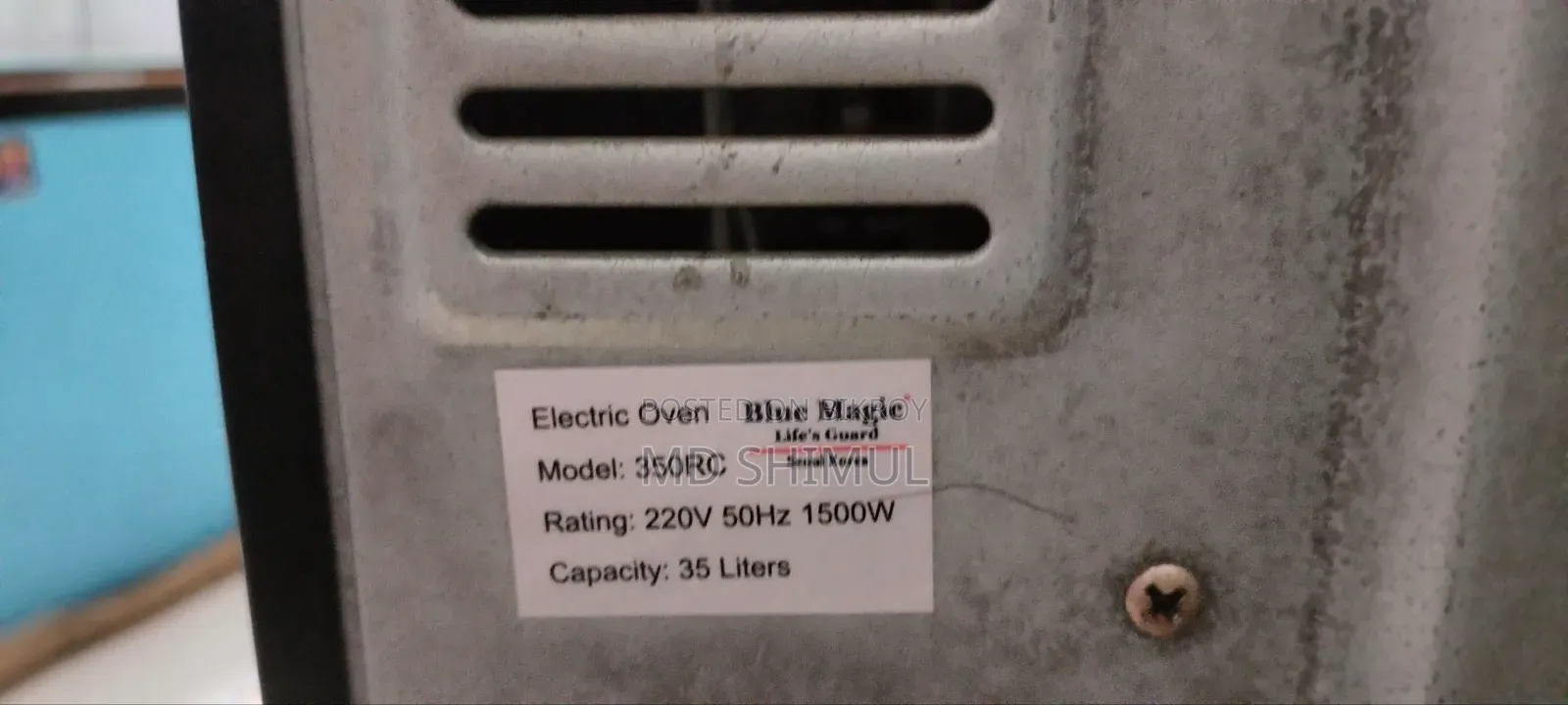 Lg Electric Oven 35 Liter