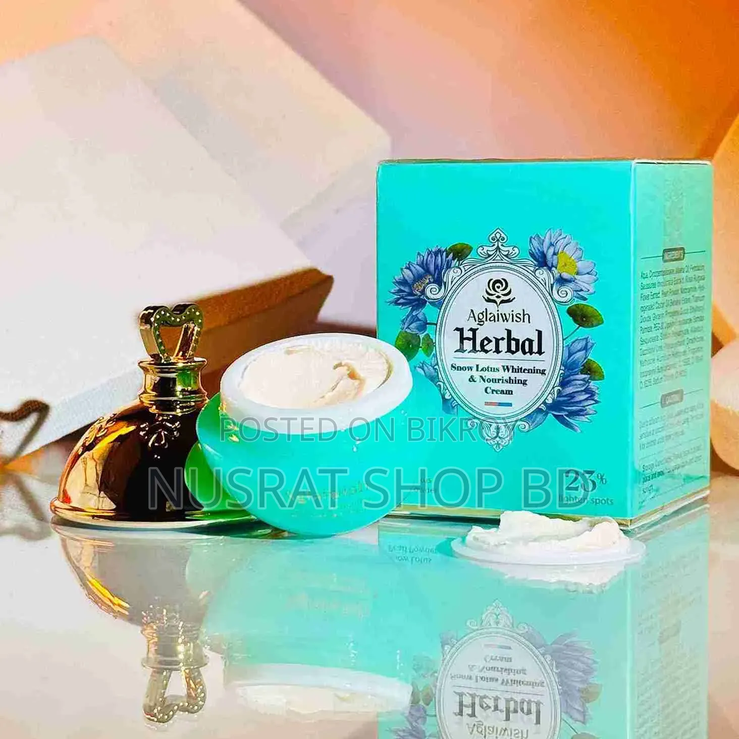 Aglaiwish Herbal Snow Lotus Whitening Nourishing Cream