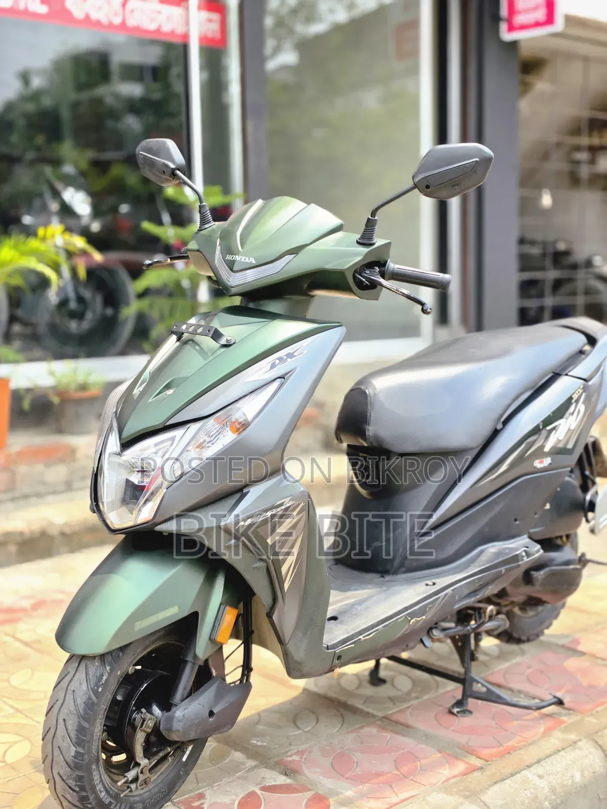 Honda Dio 2022 Green