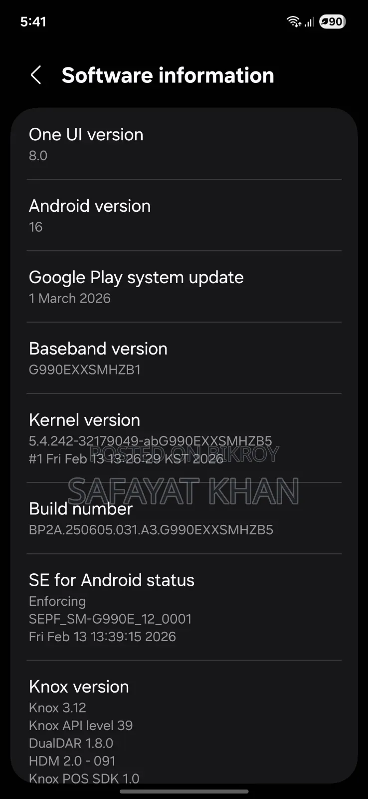 Samsung Galaxy S21 FE 5G 128 GB Black