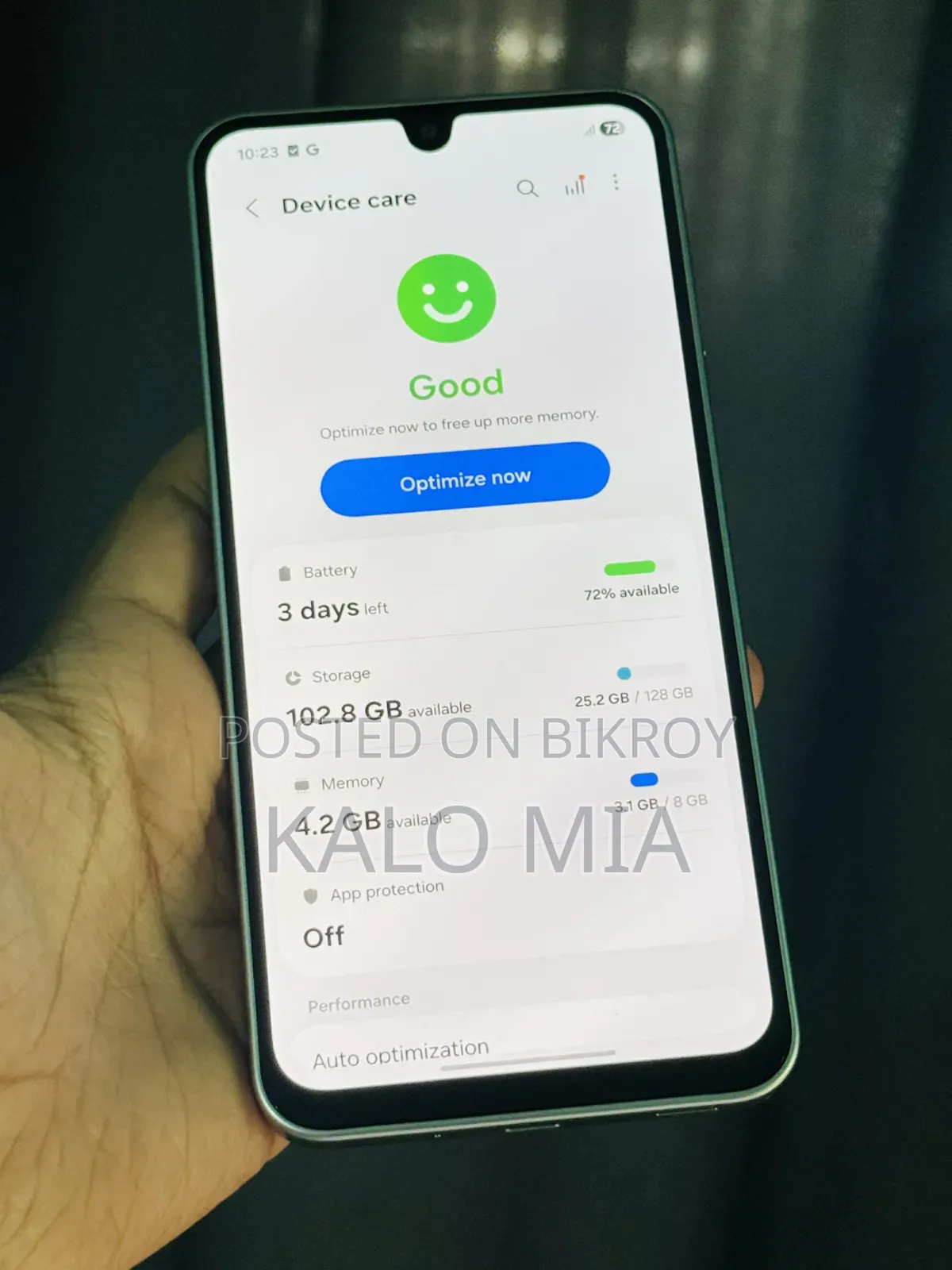 Samsung Galaxy F16 128 GB Green
