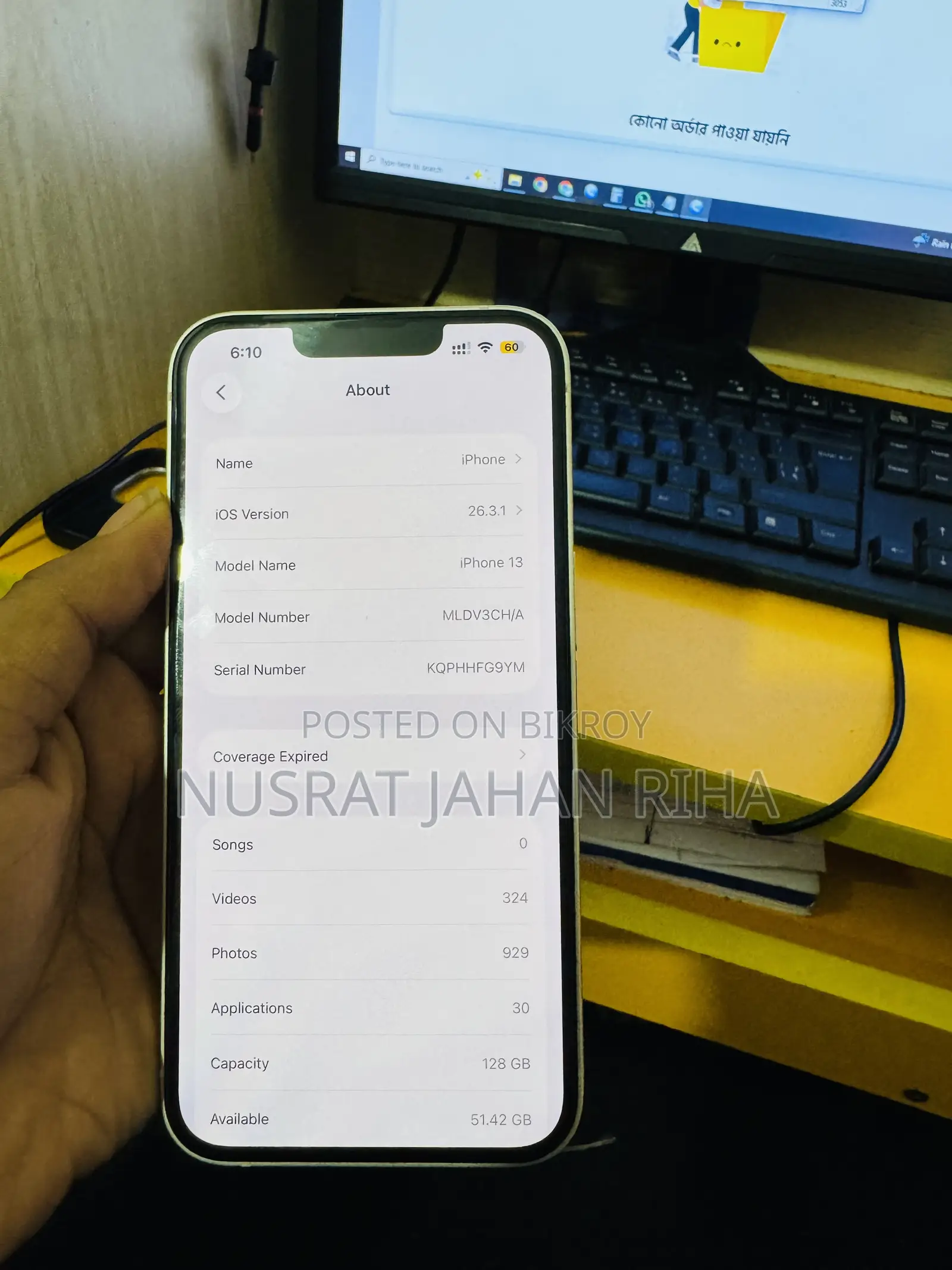Apple iPhone 13 128 GB White
