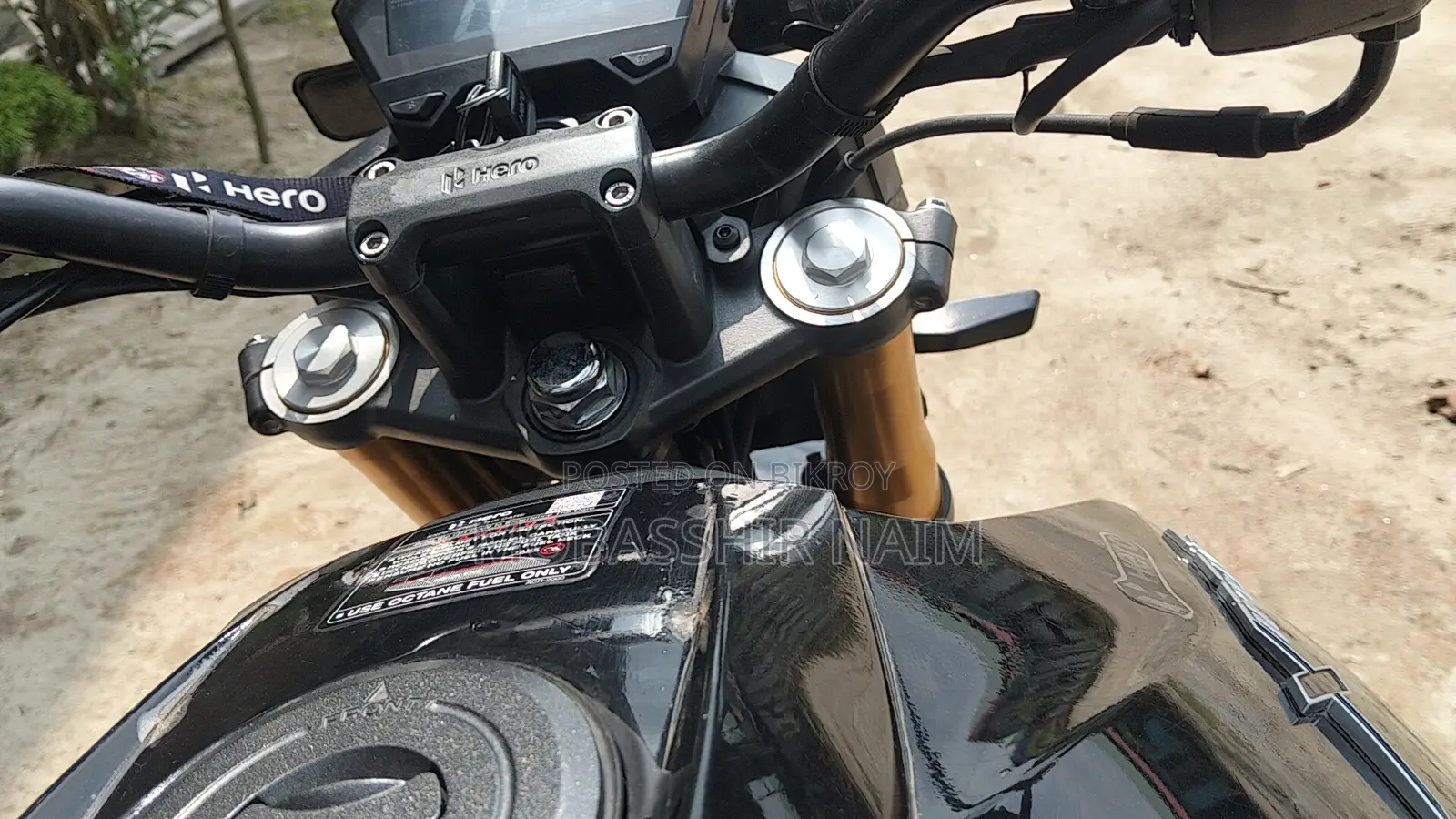 Hero Xtreme 160R 4V 2025 Black