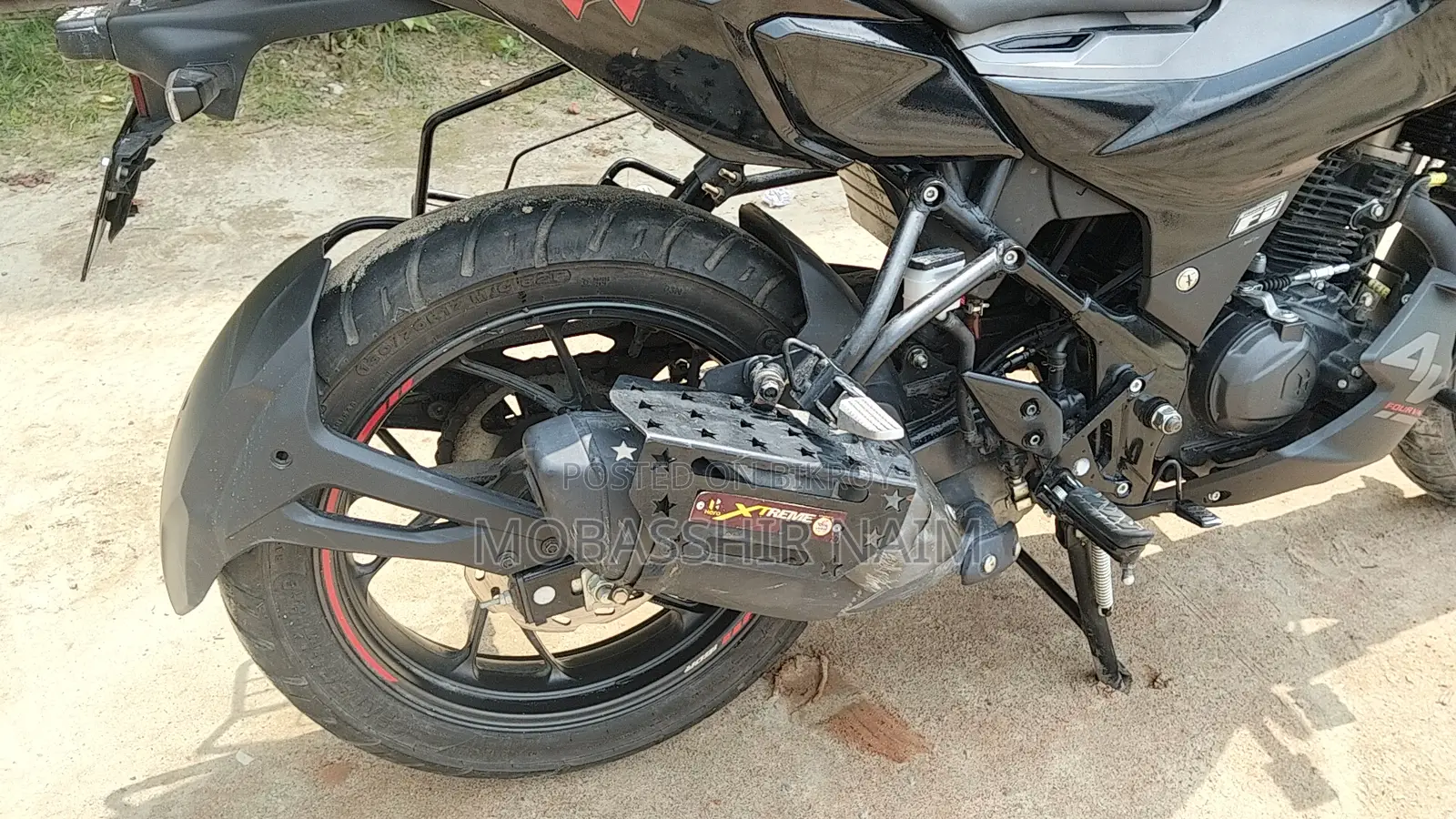 Hero Xtreme 160R 4V 2025 Black
