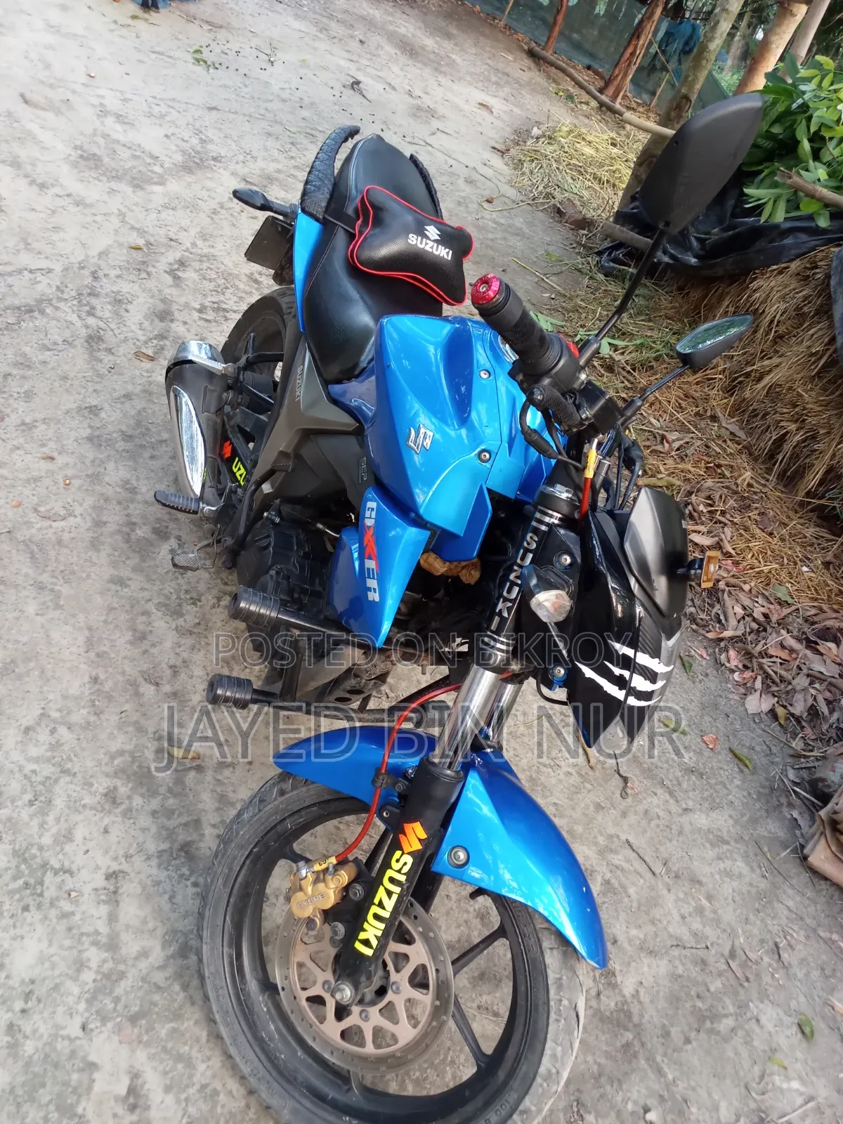Suzuki Gixxer Monotone 2022 Blue