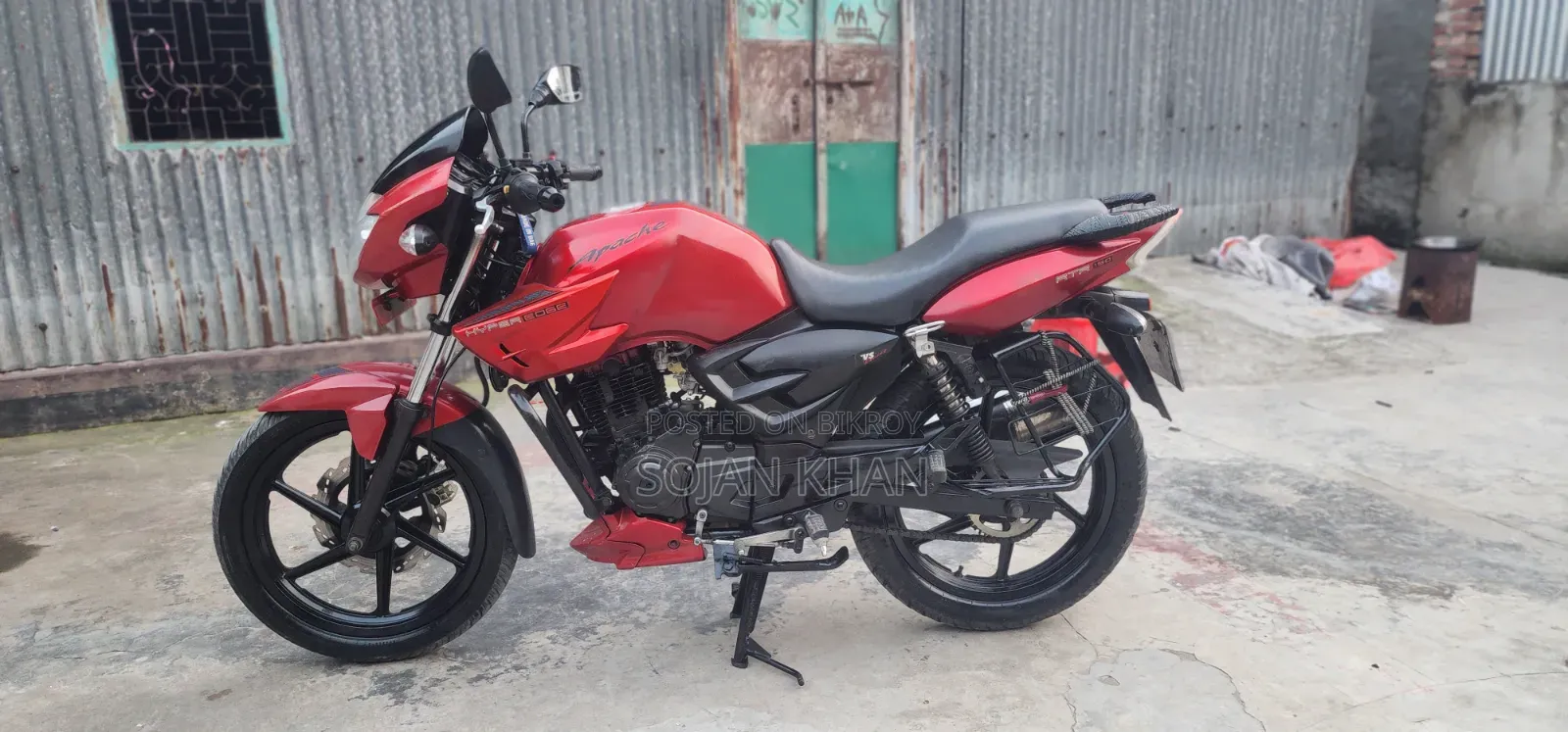 TVS Apache RTR 160 2V 2012 Red