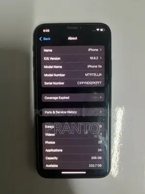 Apple iPhone XS 256 GB Black