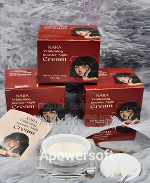 Nara Whitening Booster Night Cream 25mg