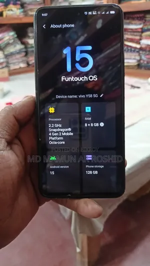 Vivo Y38 256 GB Black
