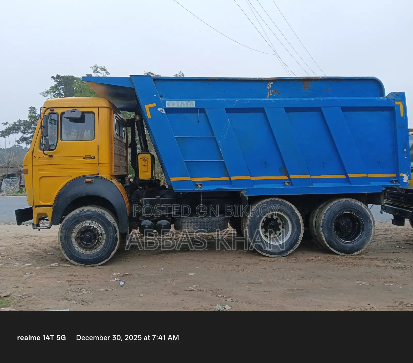 Installment Vehicle Sale: Tata 10-Wheel Dump Truck