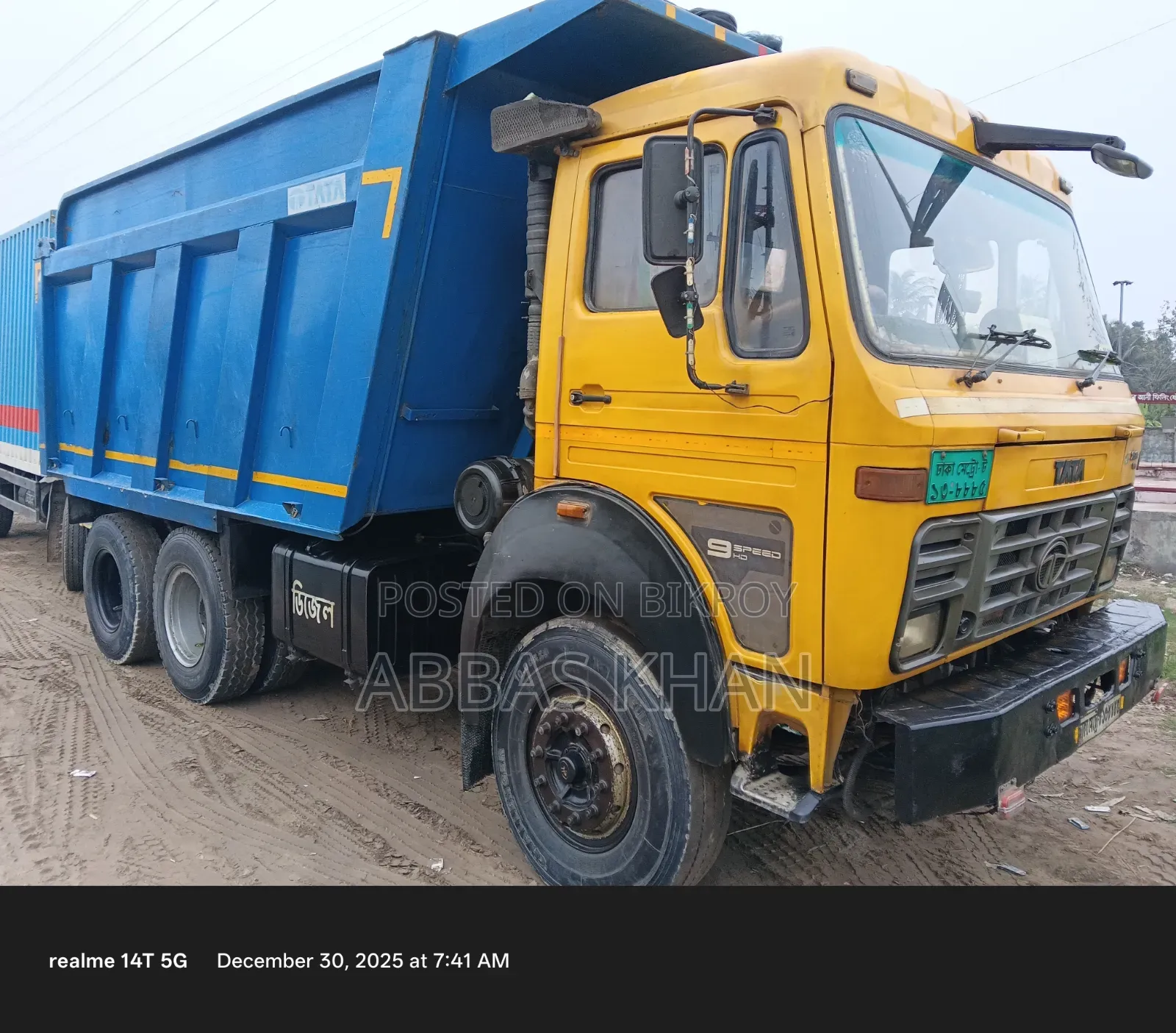 Installment Vehicle Sale: Tata 10-Wheel Dump Truck