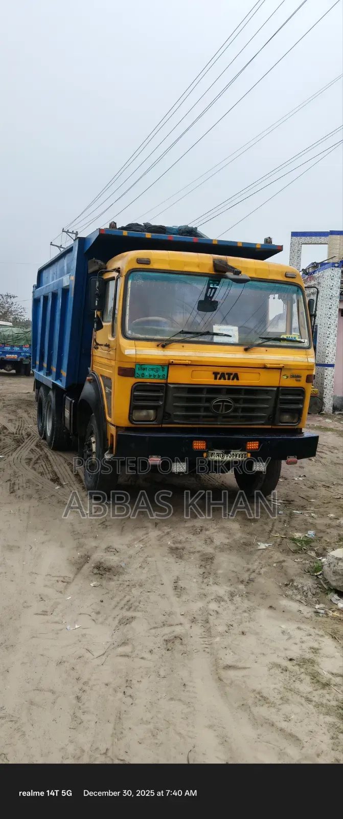 Installment Vehicle Sale: Tata 10-Wheel Dump Truck