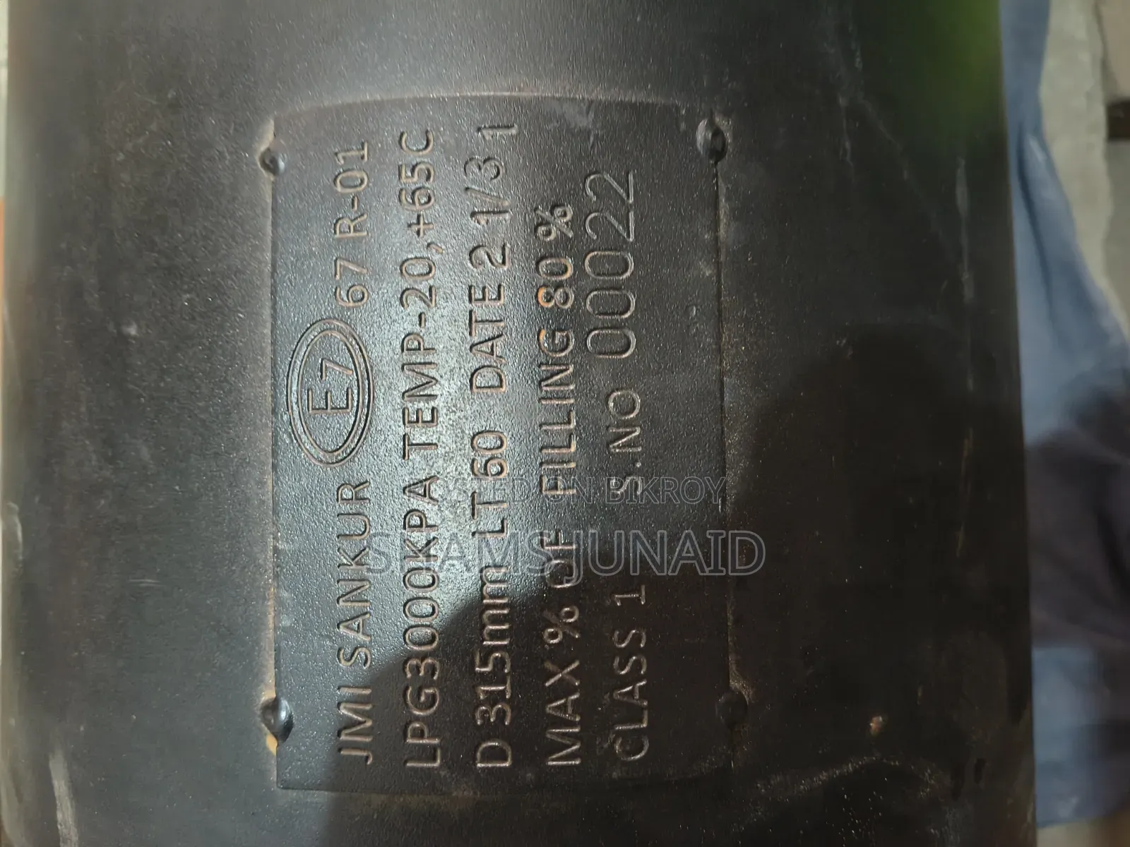 Car LPG Gas Cylinder