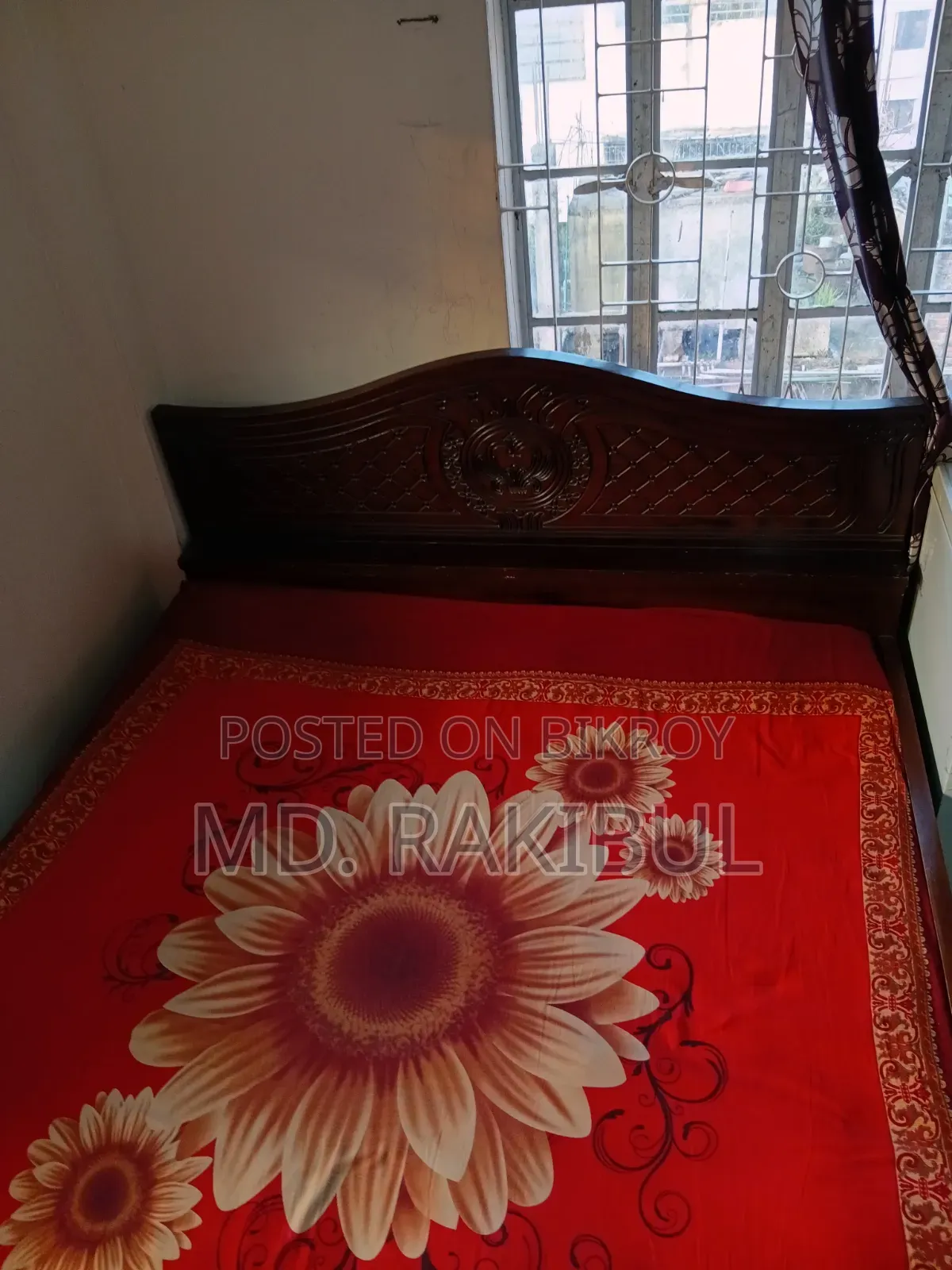 Malaysian Wood Board Bed