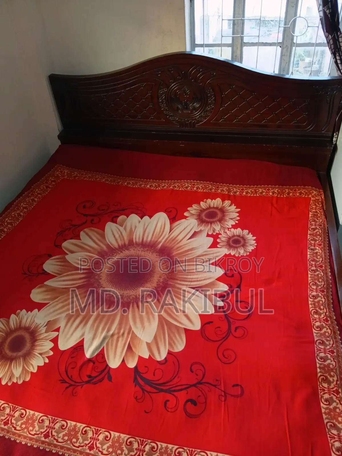 Malaysian Wood Board Bed