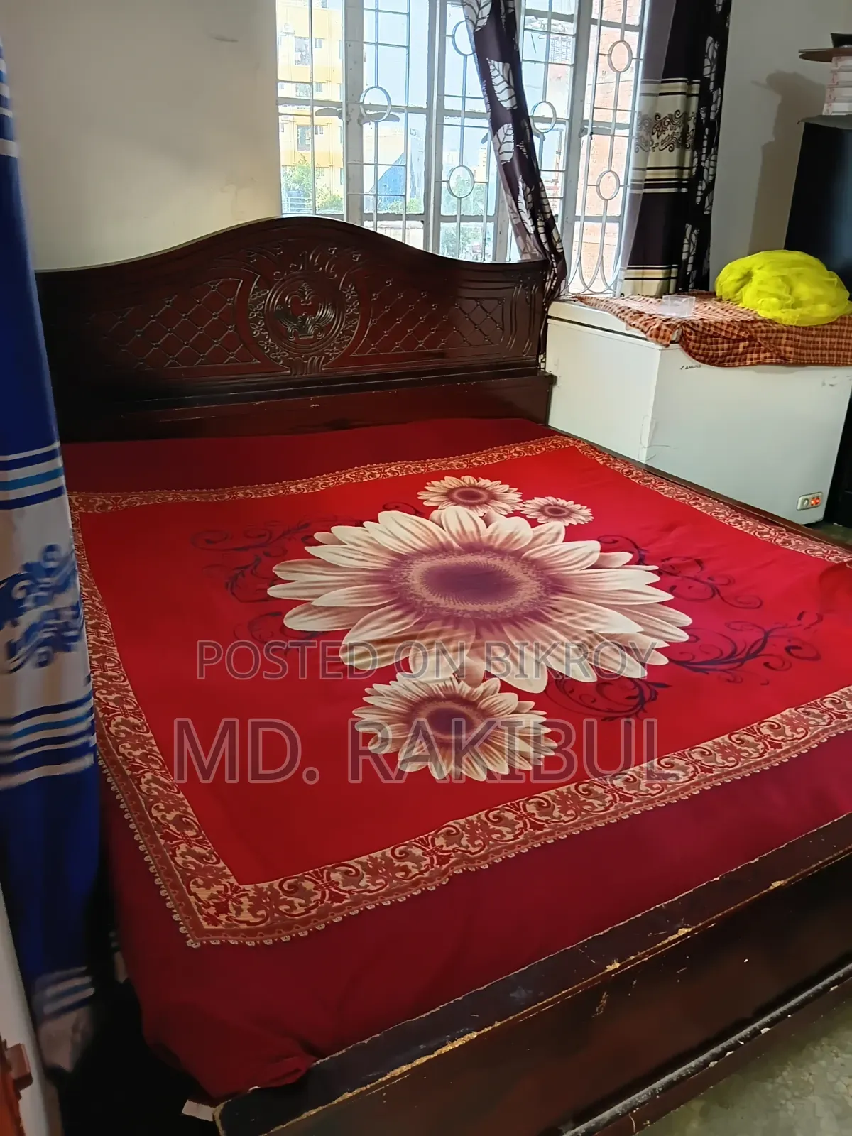 Malaysian Wood Board Bed