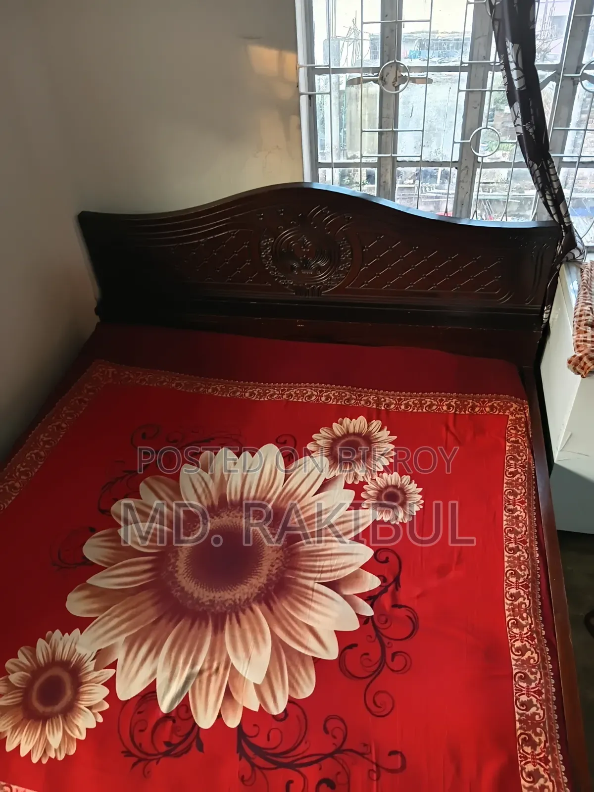 Malaysian Wood Board Bed