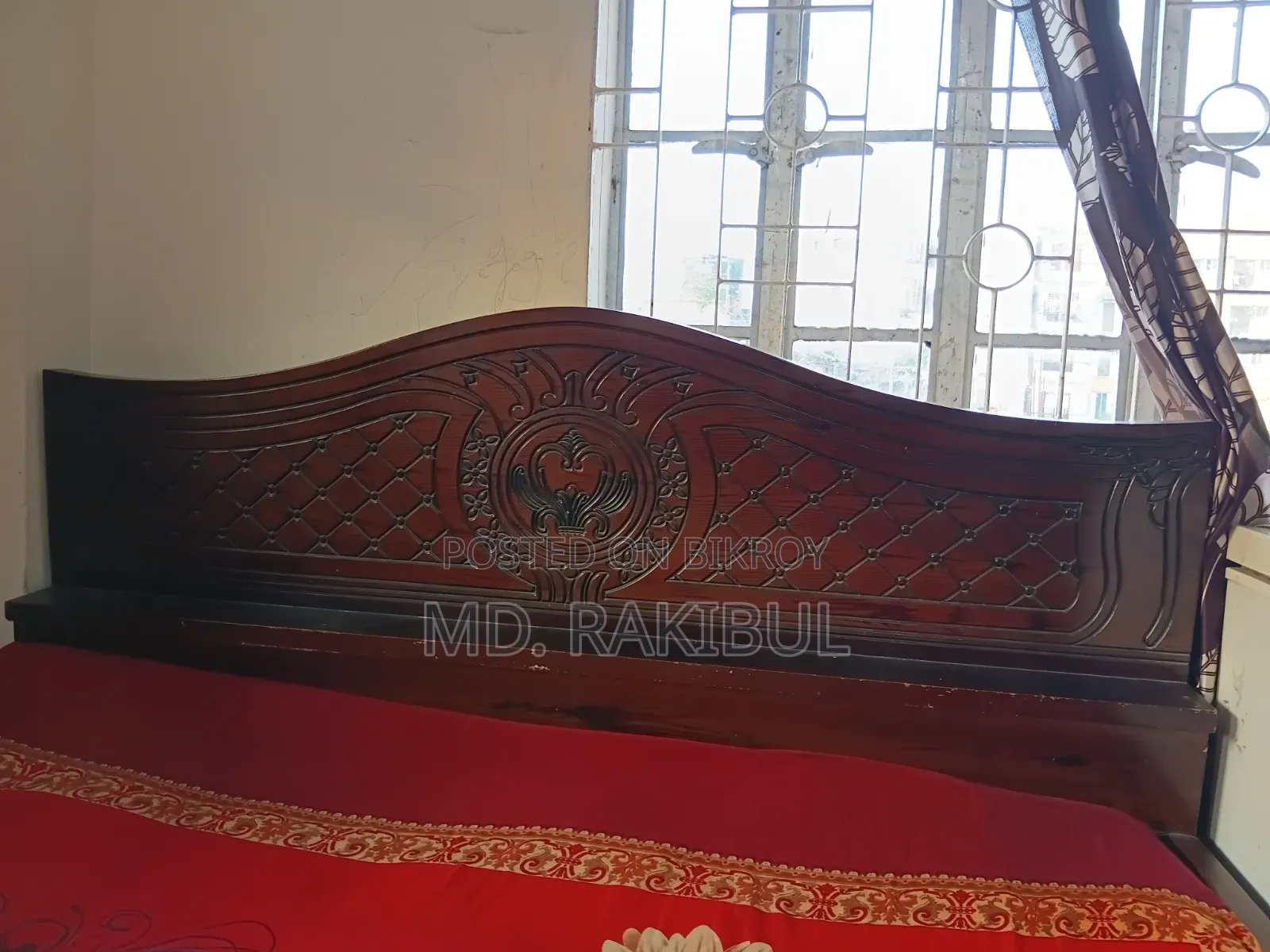 Malaysian Wood Board Bed