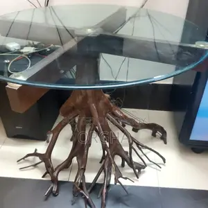 Original 150-Year-Old Tea Tree Root Tea Table