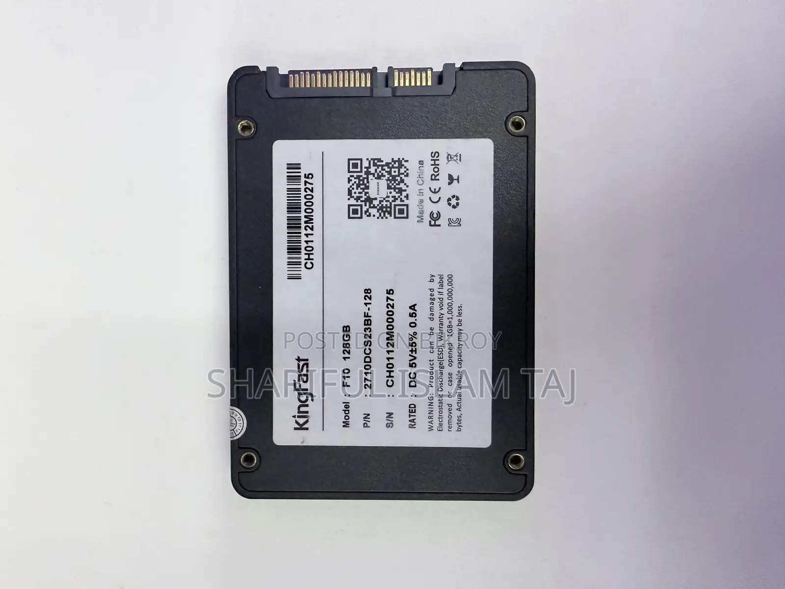 Kingfast F10 Pro 128GB 2.5” SATA III SSD