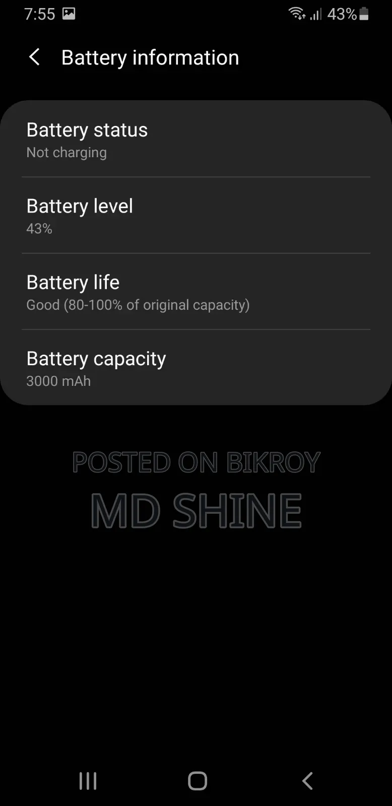 Samsung Galaxy S9 64 GB Black